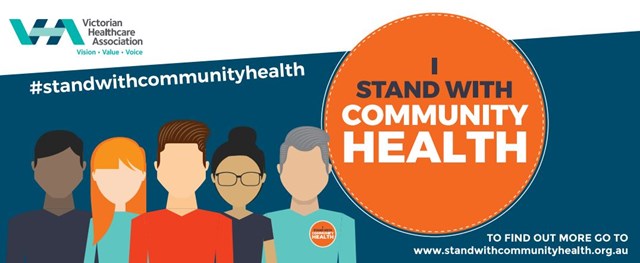 Stand with community health campaign